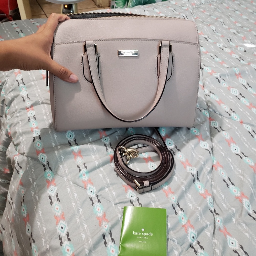 KATE SPADE BLUSH DOME SATCHEL